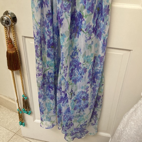 🎊😘❤️HP Oscar de la Renta floor length sheer nightgown🎉🍾💕 - Picture 2 of 2